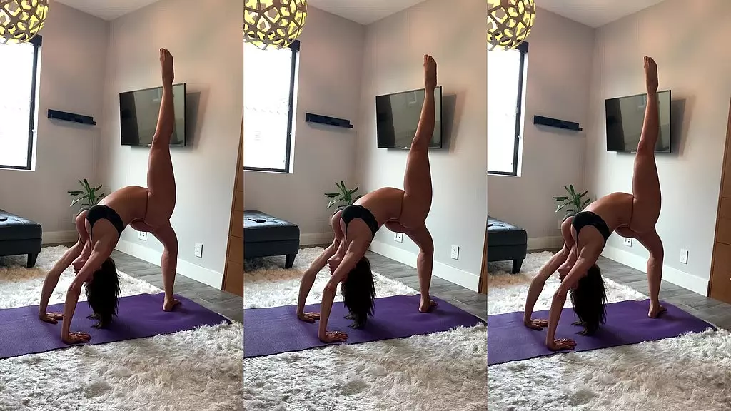 sheila marie yoga pose