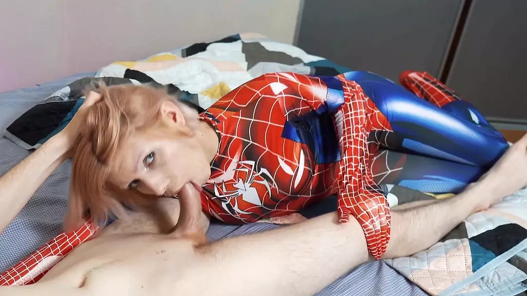 spider girl saved guy for anal sex