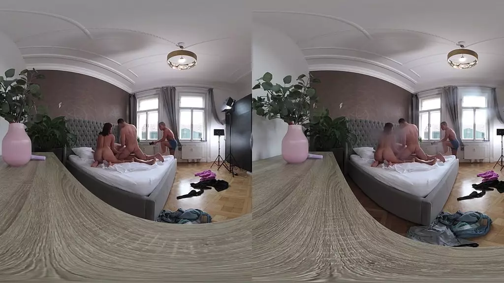 kaira love & tiffany blue vr video part one - cheating housewives experiment w double pussy penetration (dpp)