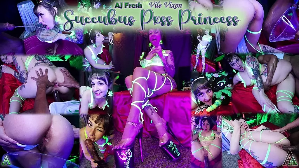 succubus piss princess party w aj fresh