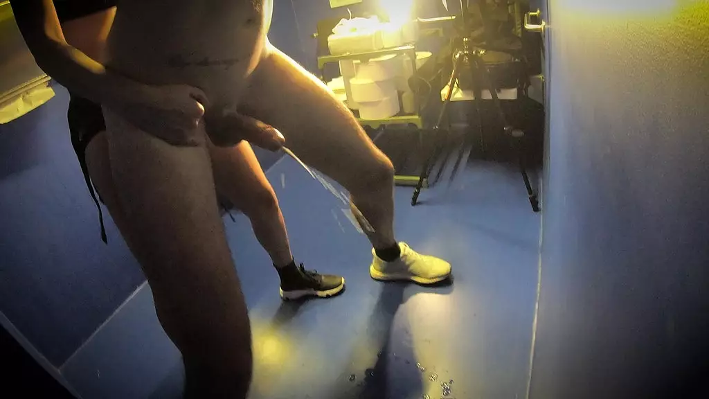 hot pegging without mercy on an puplic toilet ! real male prostate orgasm !