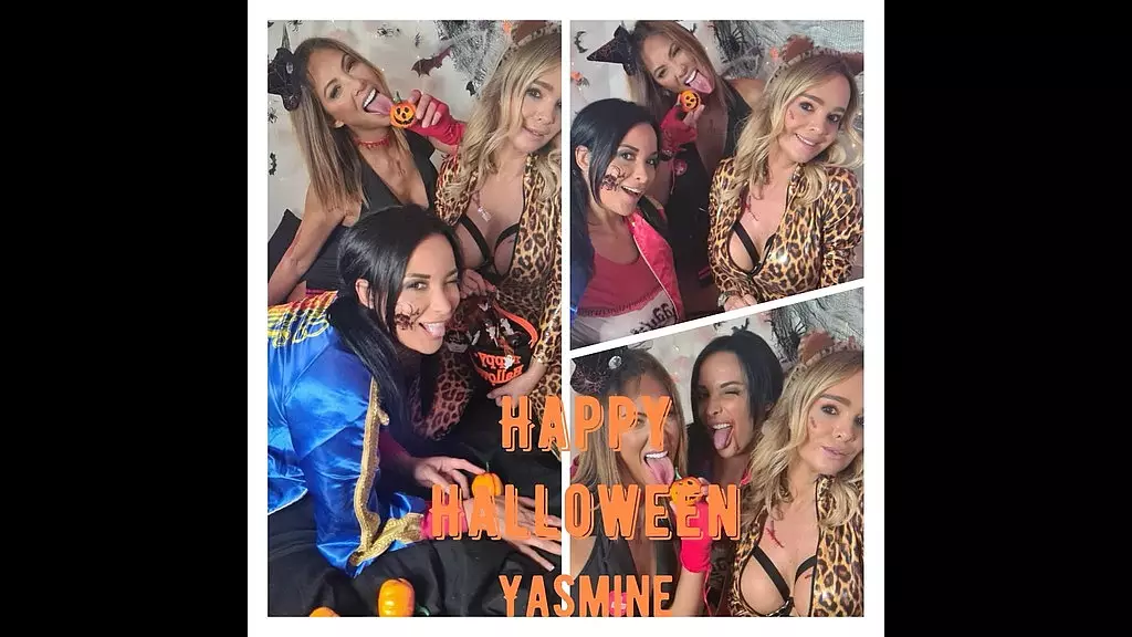 ggg special halloween with yasmine and virginie caprice