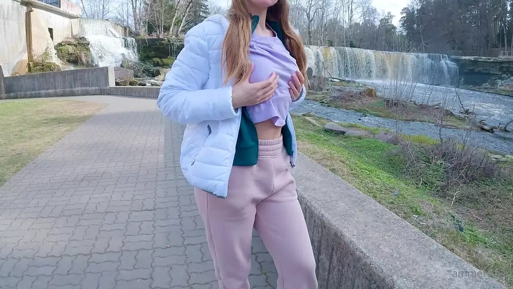 update #82 (may 9, 2022) showing tits outside again, in a public place