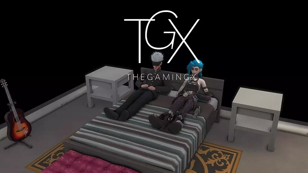 hentai gaming jinx and gojo in sex in different high quality positions