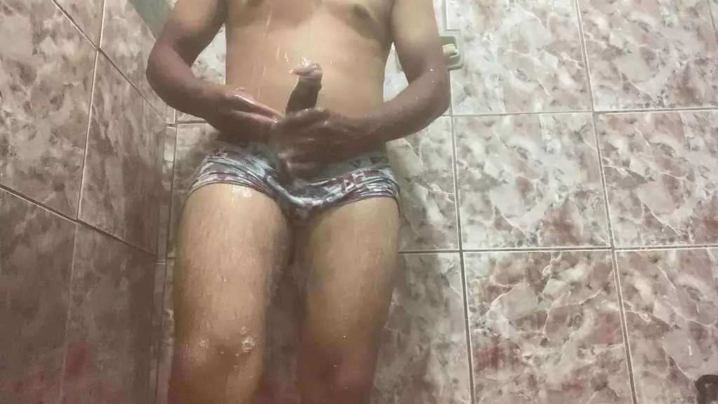 tirei minha cueca , nao resisti fiquei de pau duro