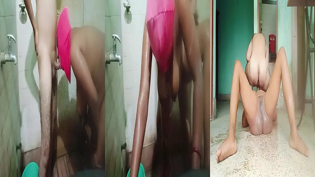 indian sexy housewife bathroom harcore