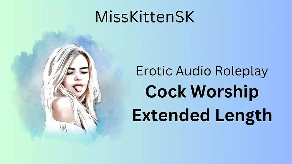 erotic audio roleplay: cock worship - extended 30 minutes