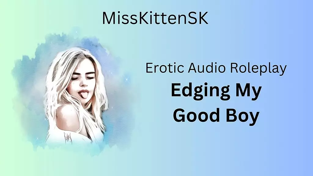 erotic audio roleplay: edging my good boy