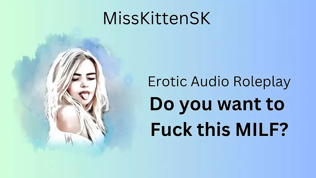 erotic audio roleplay: do you want to fuck this milf?