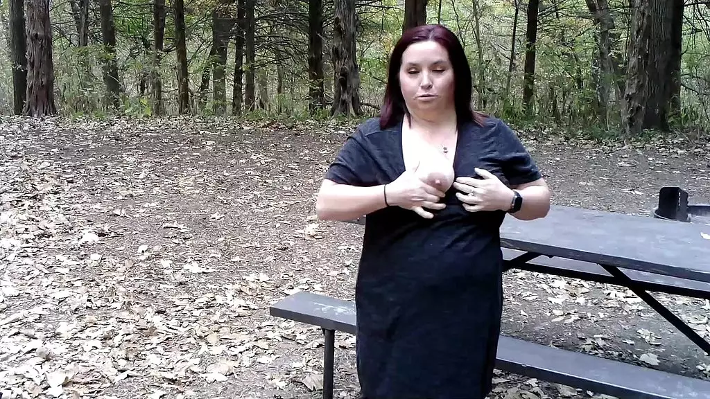 sexy bbw fucked in the woods