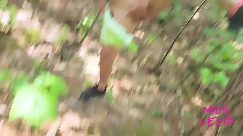 fucked outdoor while hiking