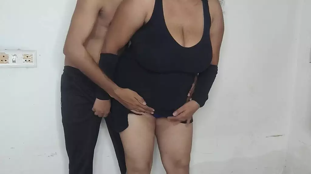 i made the beautiful indian girl stand like a doggy and cummed in her pussy.