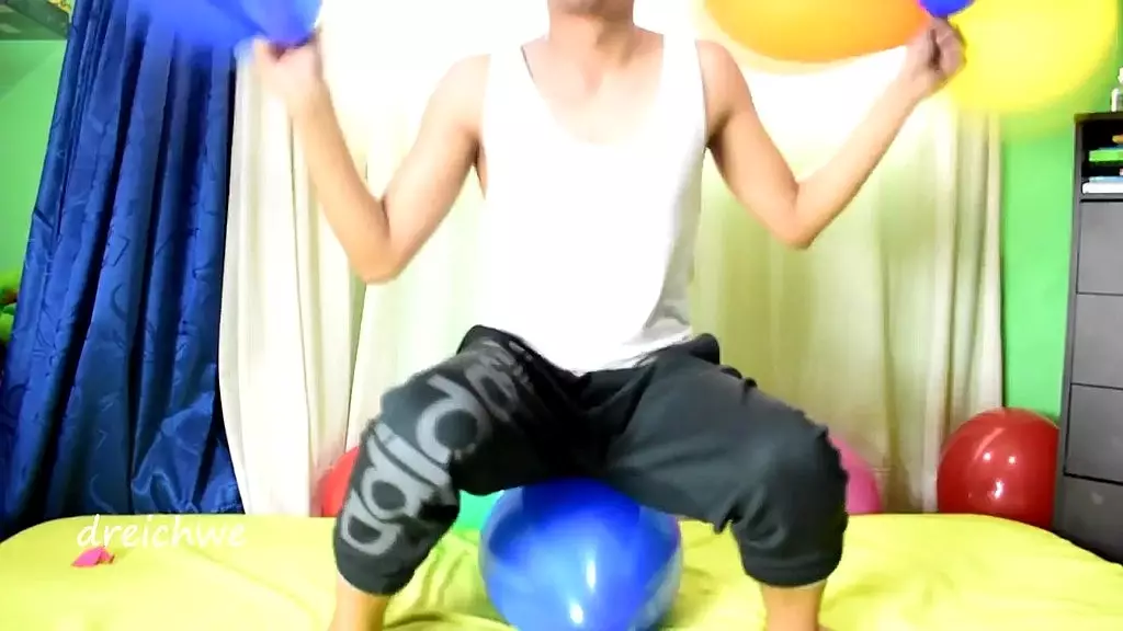many balloons