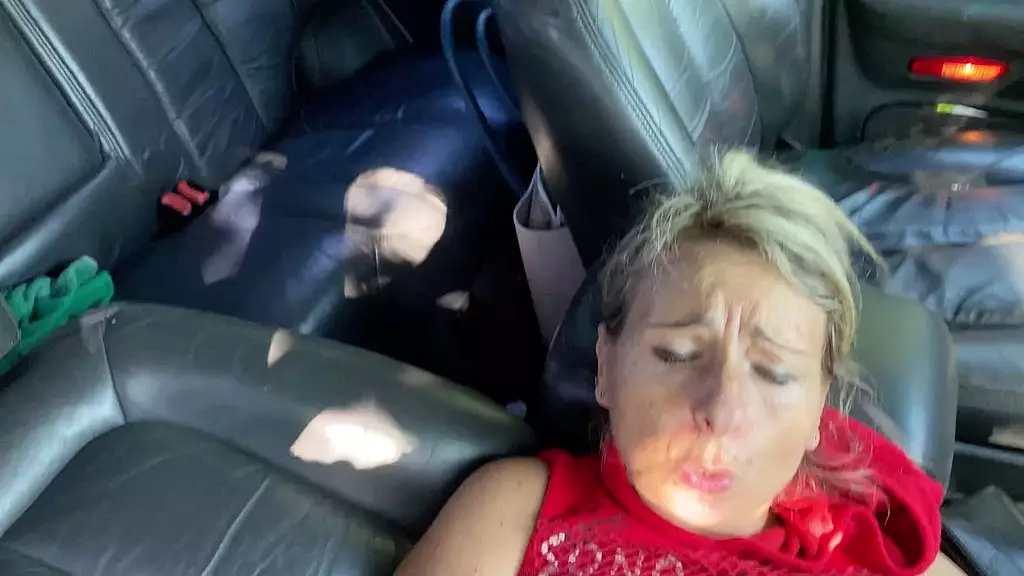 beautiful slut loves to suck cock in the car before getting ass fucked