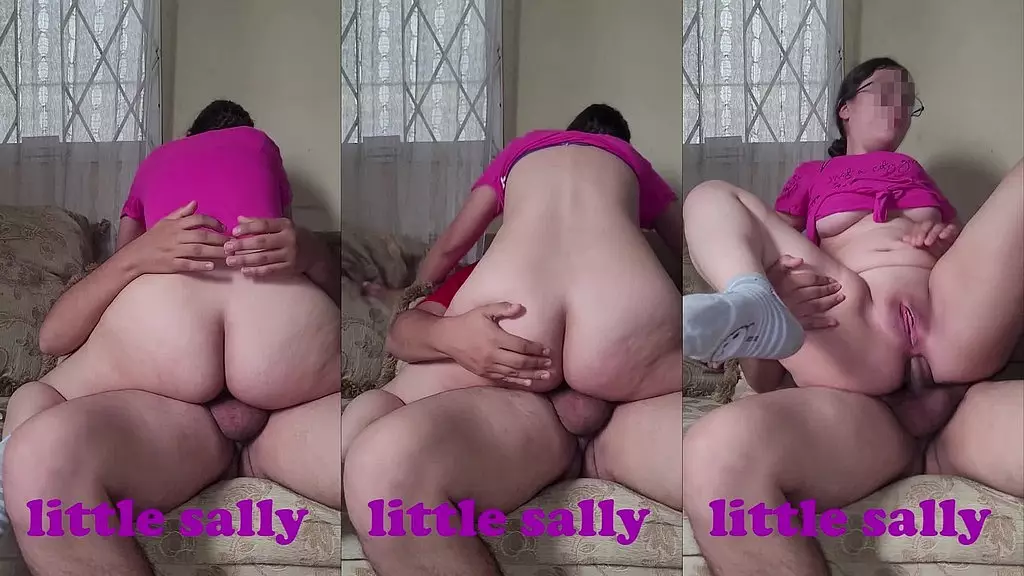 little sally loves buttplug, chubby girl rides my cock part 2
