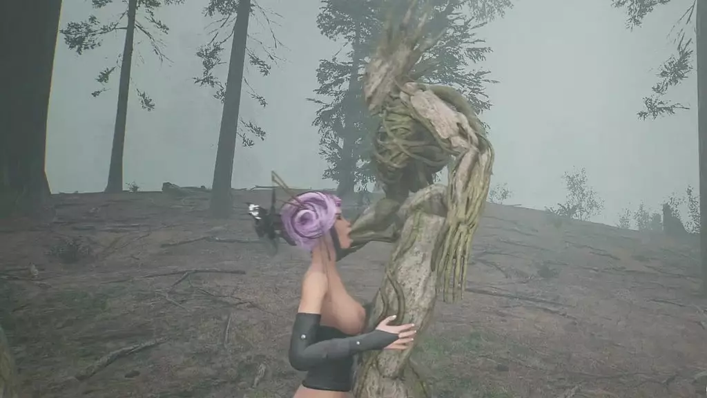 tree monster fucks witch