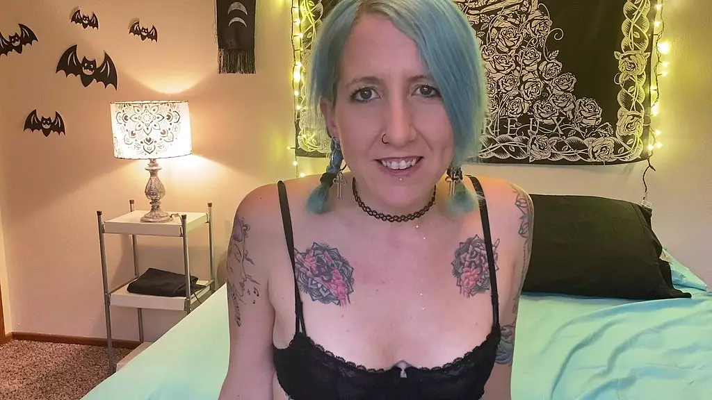 joi from small titty blue haired goth girlfriend sweet gentle aftercare