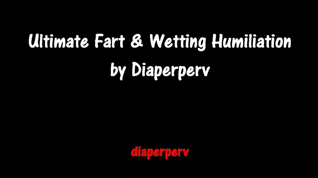 omorashi story audio - ultimate wetting and fart humiliation just made it