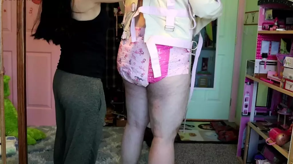 diaperperv diaper punishes blackmail straitjacket and pegging her boss