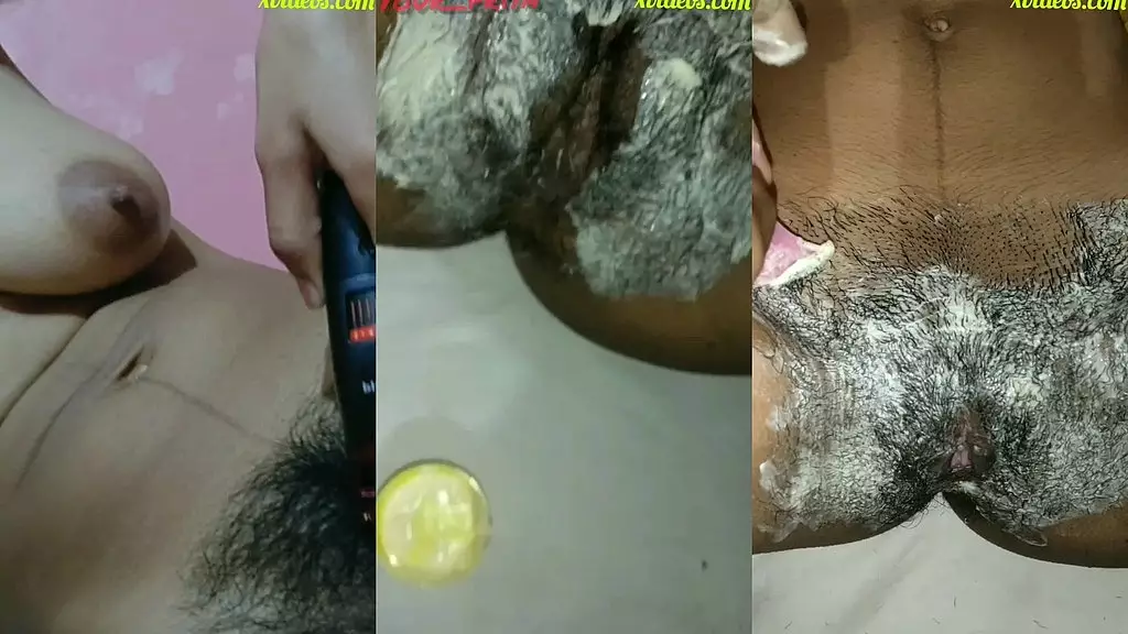 priya show hairy pussy and trimmed and shaving hair removing showing her tight pussy