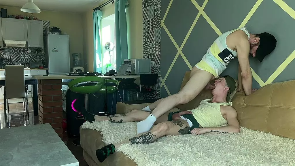 step dad rough mouth and ass fucked his smooth twink stepson
