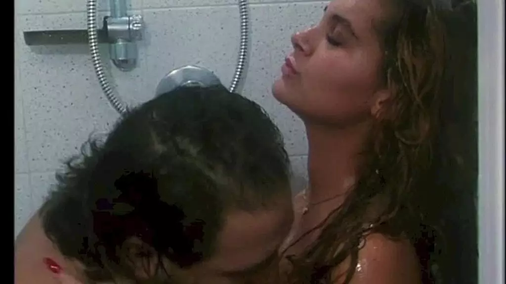 italian stud fucks beautiful young slut in the shower