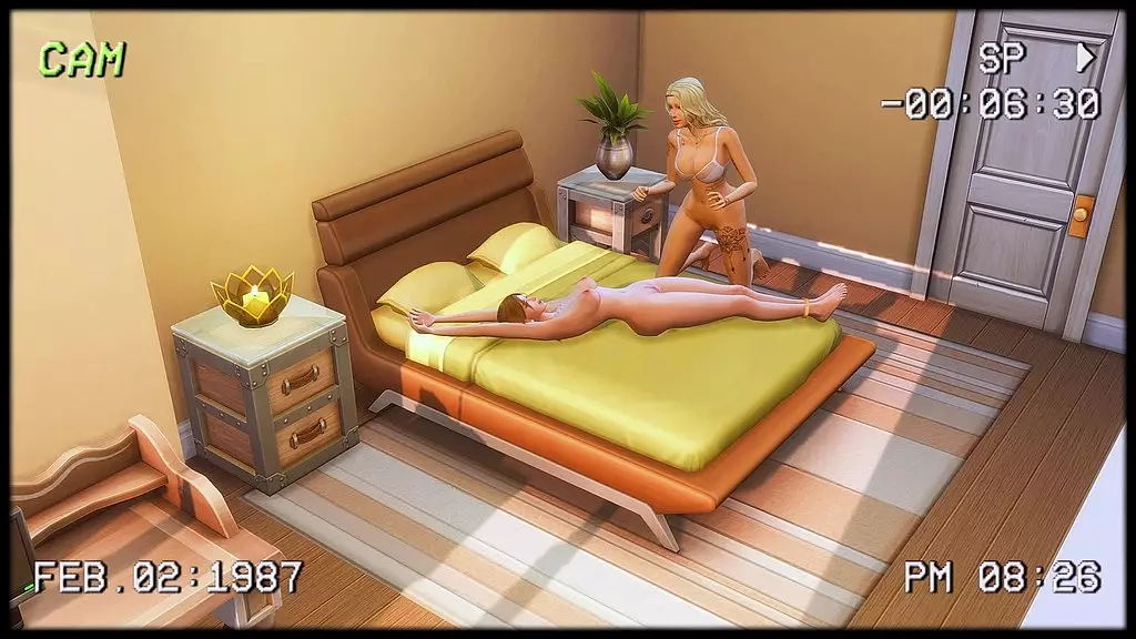 hidden camera family taboo: perverted stepmother seduced stepdaughter and stepson while husband cuckold engaged in perverted anal sex with futanari mistress (hentai + sims 4 + sfm)