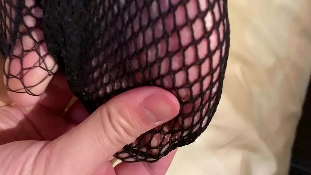 Fishnet stockings [subjective] sex