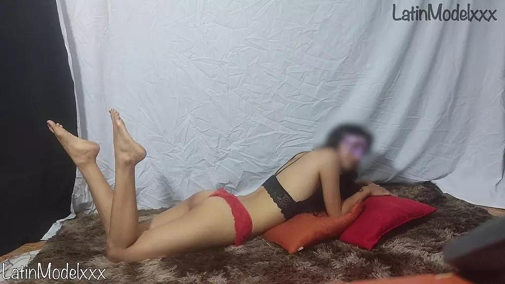 skinny girl wants to be a model and poses in lingerie. photographer wants to fuck her