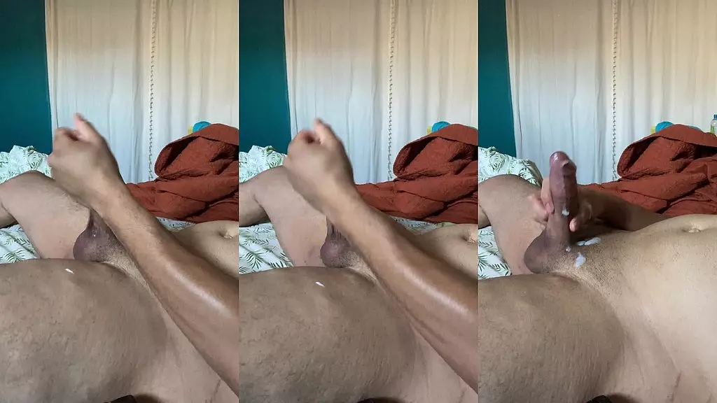 request: stroke your big black cock to a loud video - full scene by citylifesean