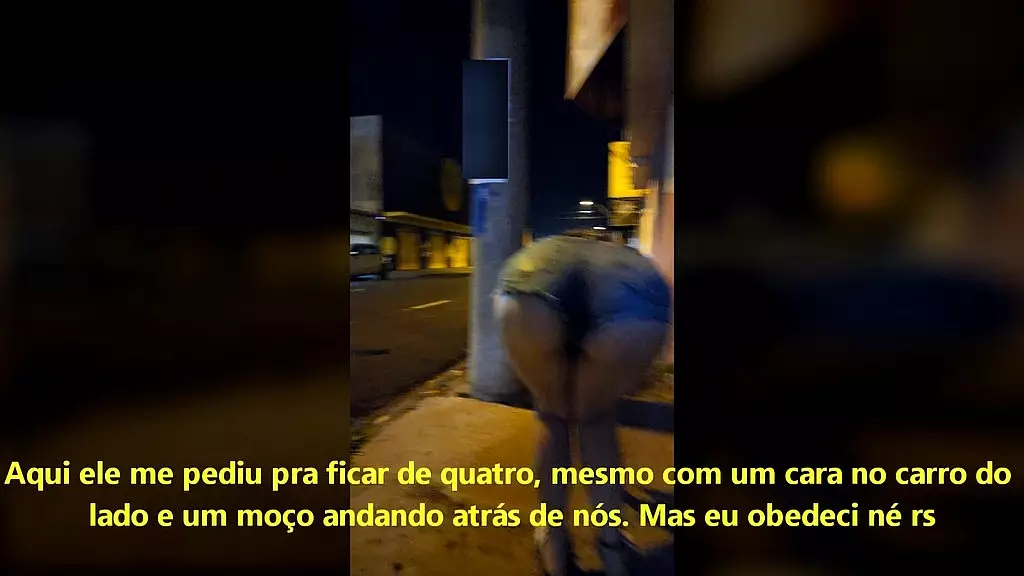 vampzinha se exibindo pela primeira vez na rua