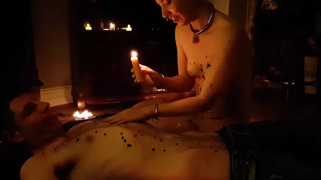candlelit wax play with marcus quillan