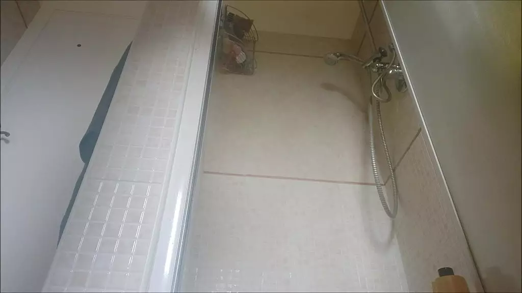 a very hot shower