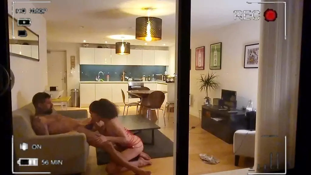 caught on cctv danny fucks young trans girl at home and cctv caught all the action