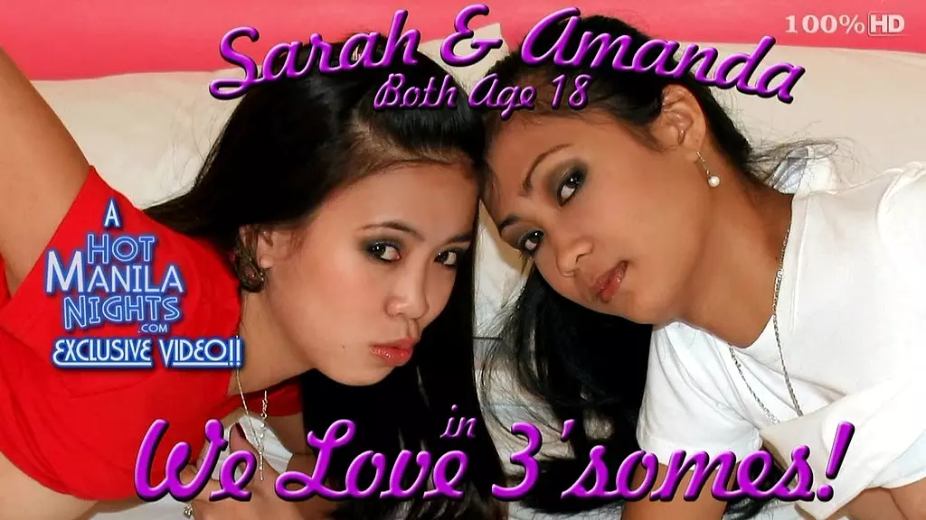 sarah and amanda in we love 3 somes